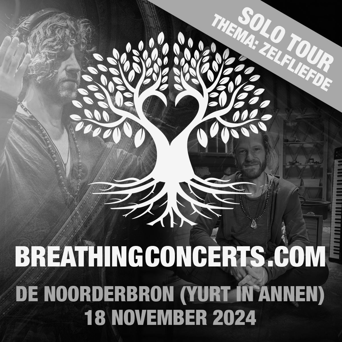 Breathing Concerts - 18 Nov 2024 - De Noorderbron (Annen) - Yurt Sessie (SOLD OUT)